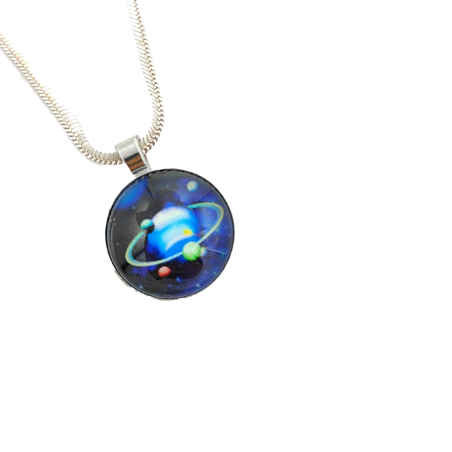 Glow in Dark Crystal Pendant