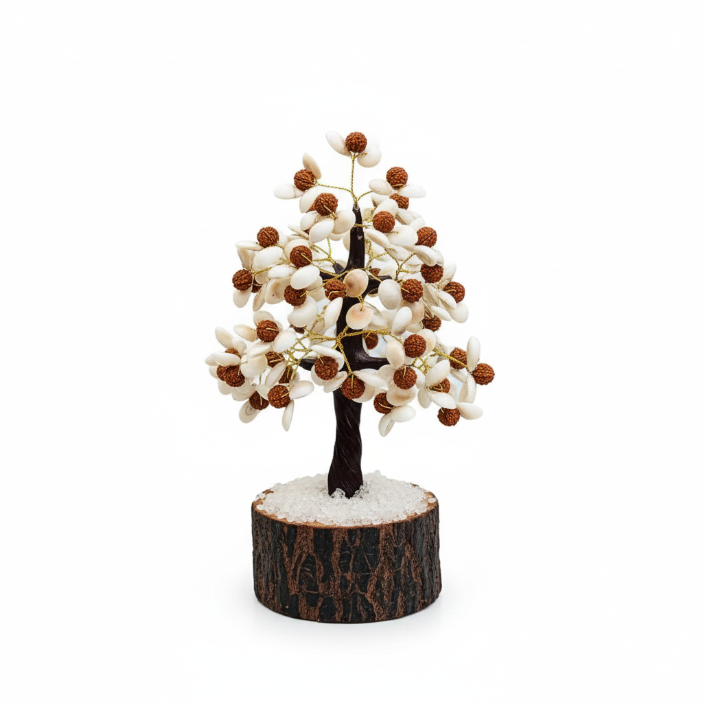 Gomti Chakra Rudraksha Tree - 100 Beads