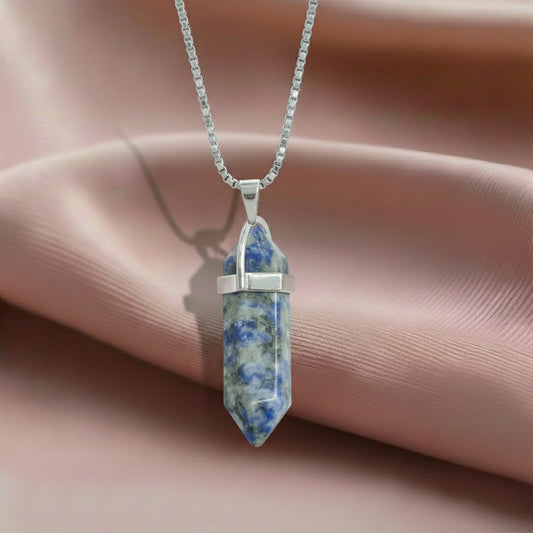 Sodalite Candle Pendant