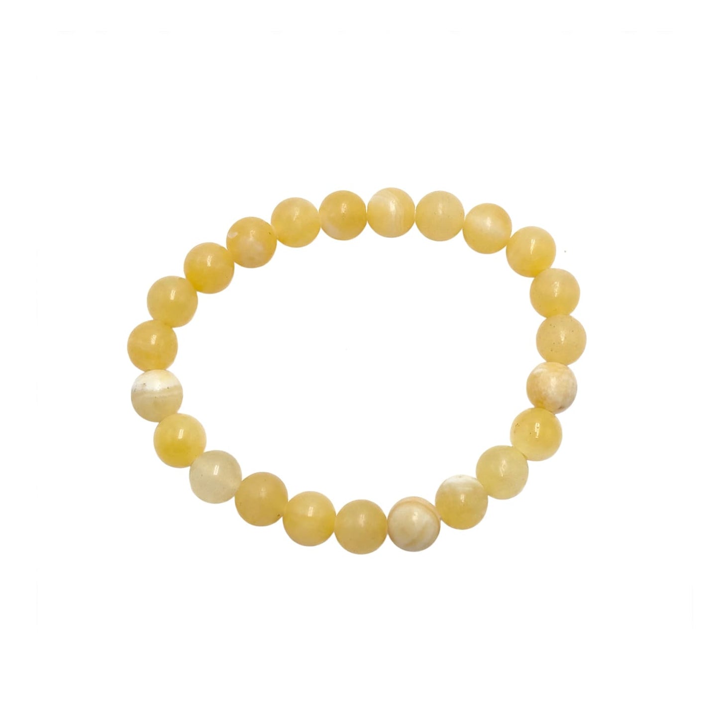 Yellow Calcite Crystal Bracelet
