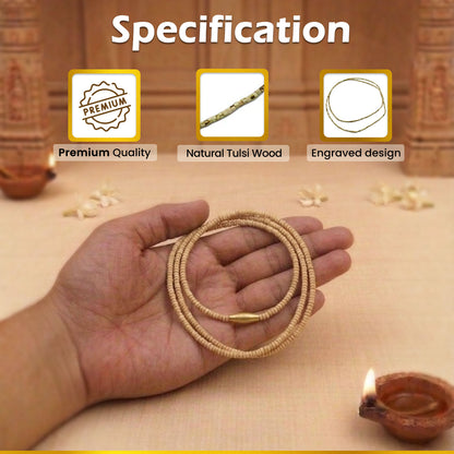 1 Round Iskcon Tulsi Kanthi Mala