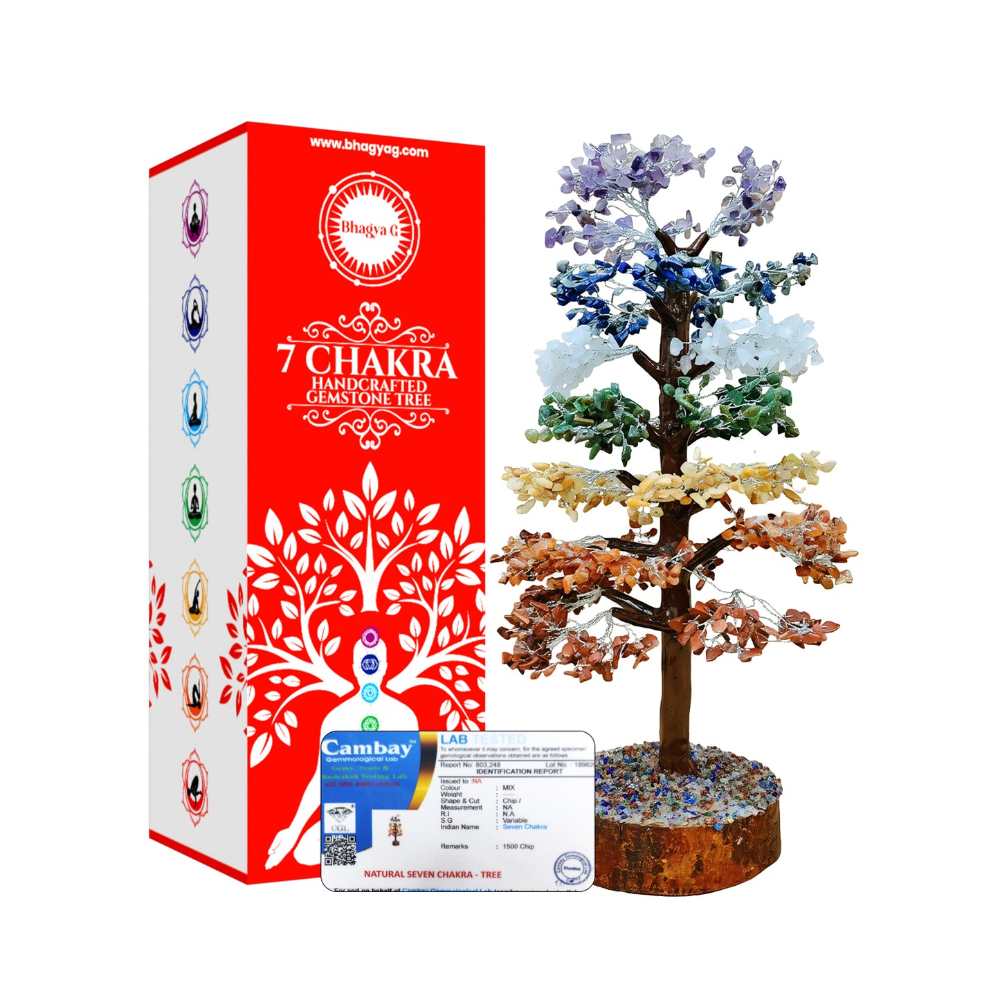 healing crystal tree