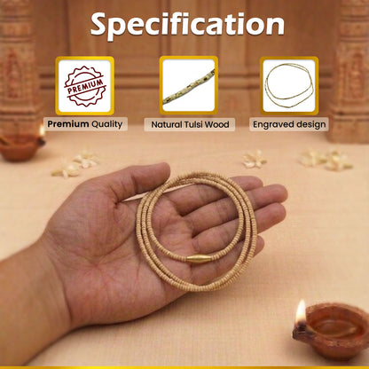 2 Round Iskcon Tulsi Kanthi Mala