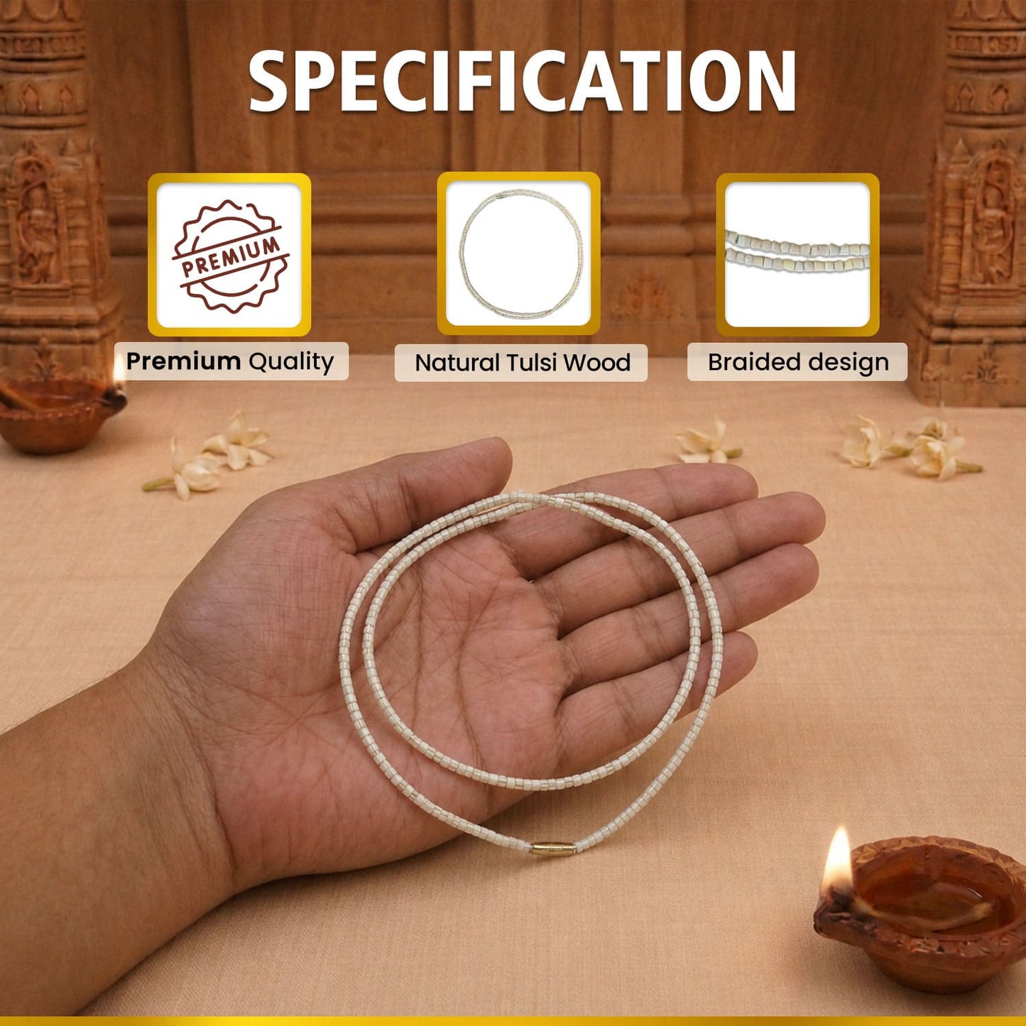 2 Round Kanthi Mala