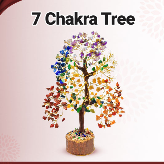 7 Chakra Tree (300 Beads) – Attract Positivity, Reduce Stress & Improve Daily Life Energy
