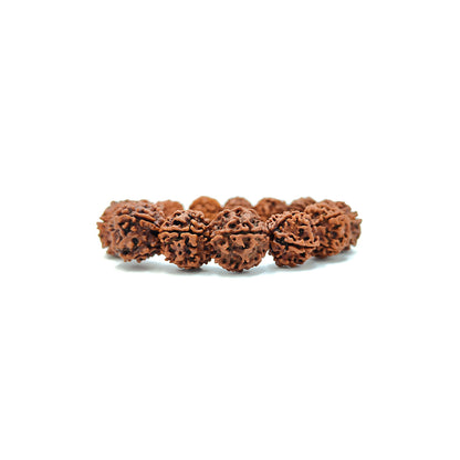 Divine 5 Mukhi Rudraksha Bracelet – The Powerful Energy of Lord Shiva (Nepali, Lab Certified)