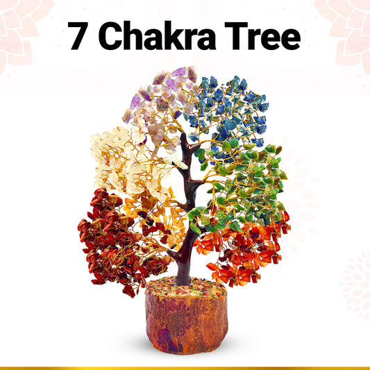 7 Chakra Tree (500 Beads) – Strong Energy for Wealth Growth, Peace & Protection from Negativity