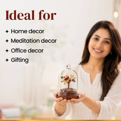 मिनी क्रिस्टल ट्री सेट