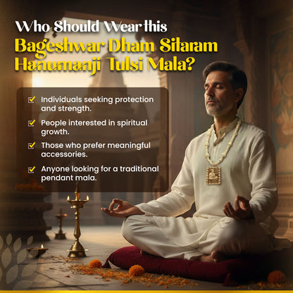Bageshwar Dham Sitaram Hanumanji Tulsi Mala
