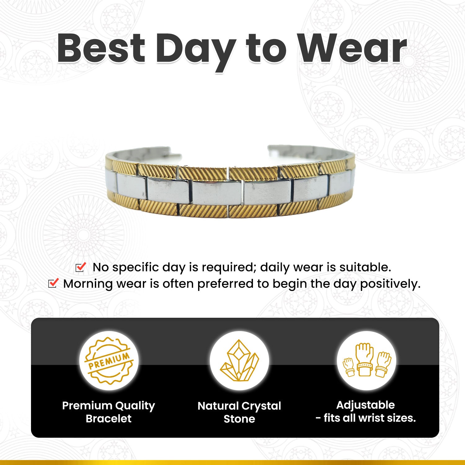 Wellness Titanium Bracelet