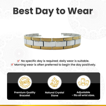 Wellness Titanium Bracelet