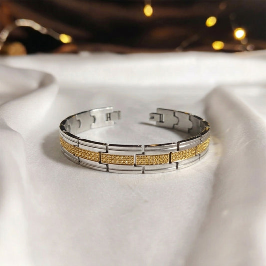 Bio Magnetic Titanium Health Bracelet-(BMTHB-C)