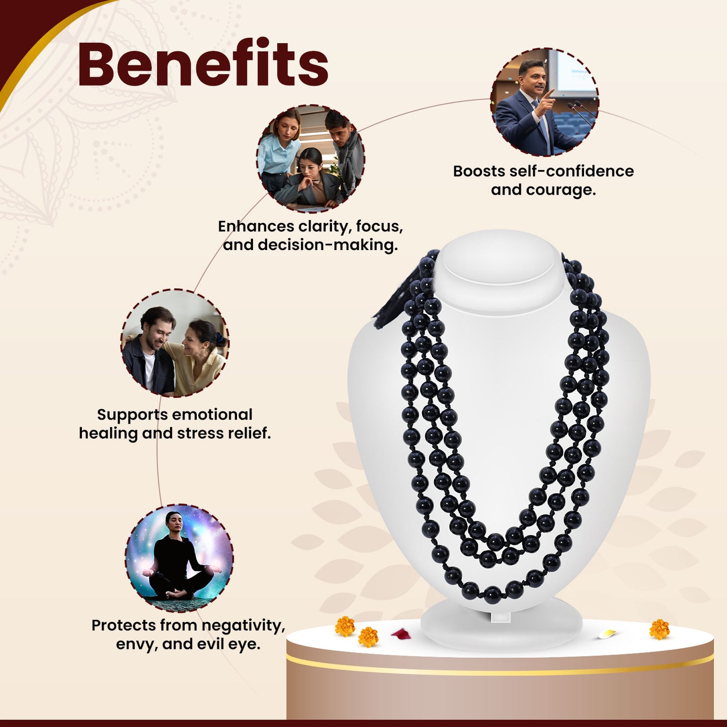 Original Black Obsidian Mala