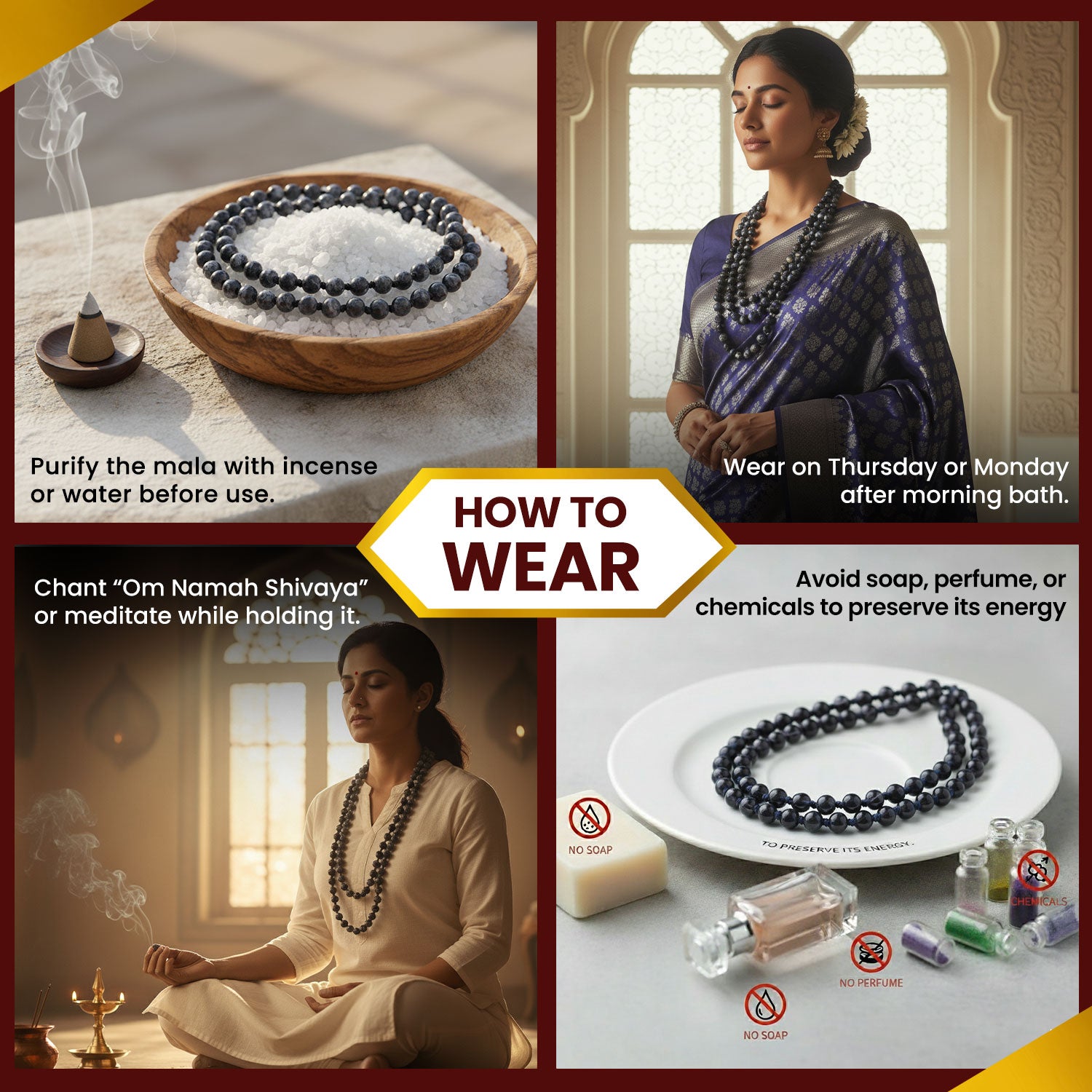 Original Black Obsidian Mala