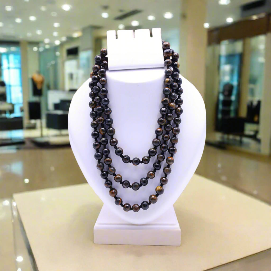 Blue Tiger Eye Mala