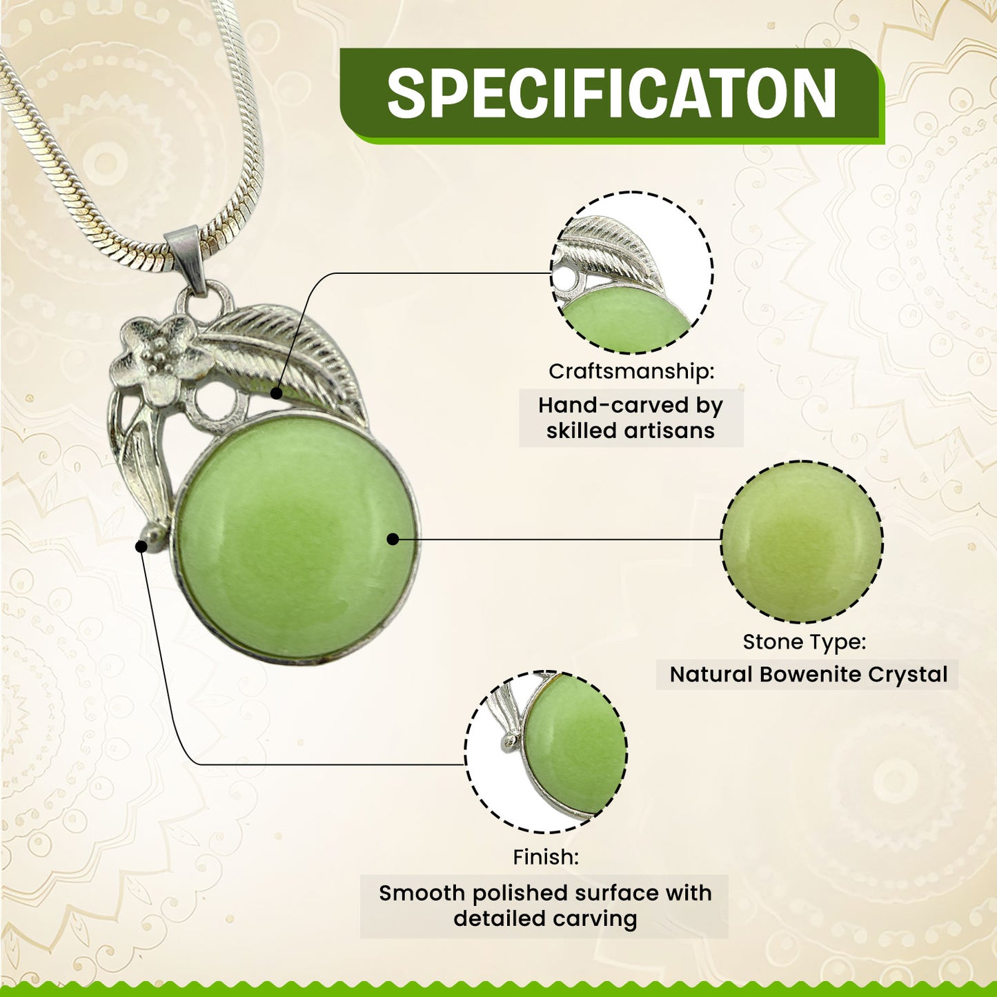 Calmness Healing Pendant