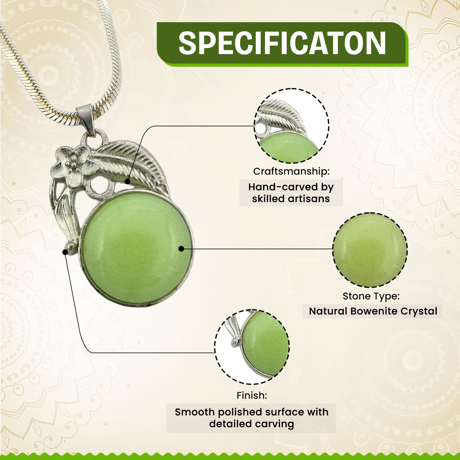 Calmness Healing Pendant