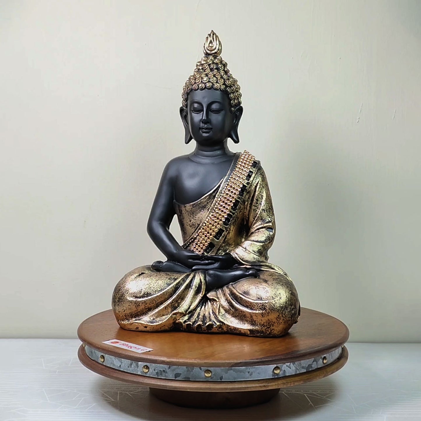 Gold Buddha Statue 11 Inch