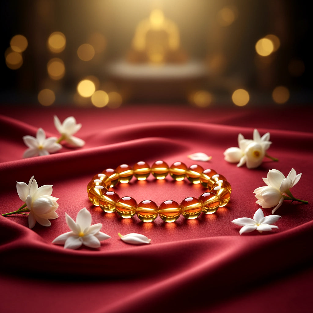 Positive Energy Citrine Bracelet