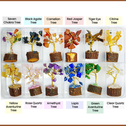 crystal tree set