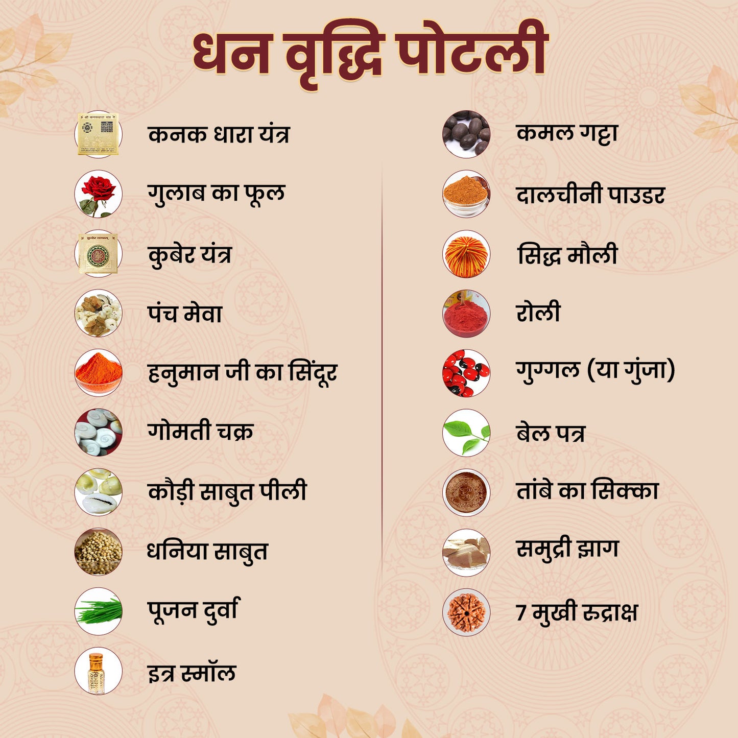 Dhan Vriddhi Potli attract wealth and financial stability