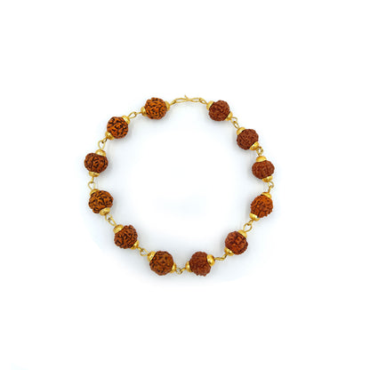 Divine 5 Mukhi Rudraksha Bracelet the powerful energy of Lord Shiva