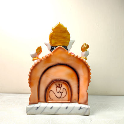 Divine Gaddi Ganesh Idol