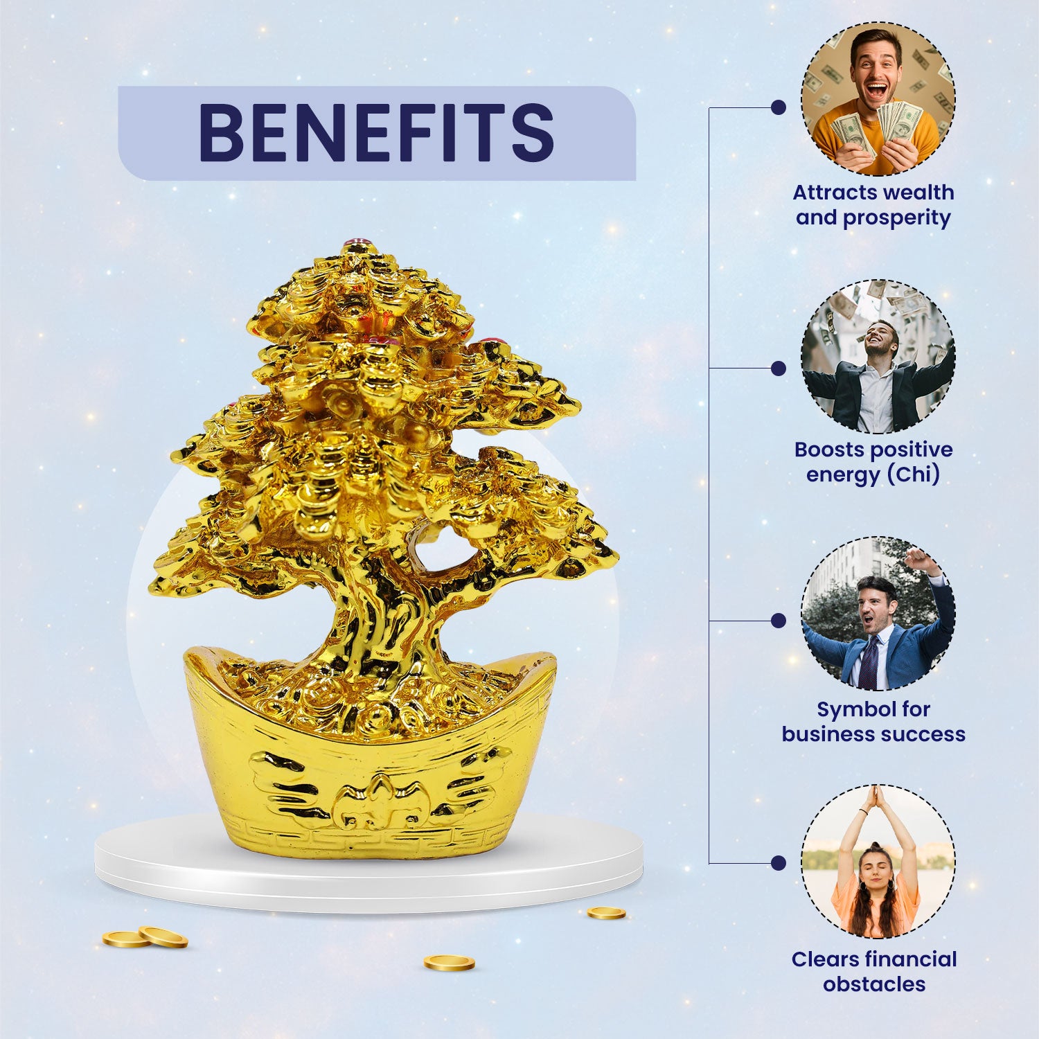 Golden Coin Tree