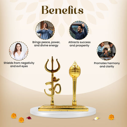 Gada + Trishul Om