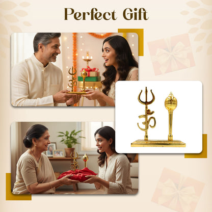Gada + Trishul Om