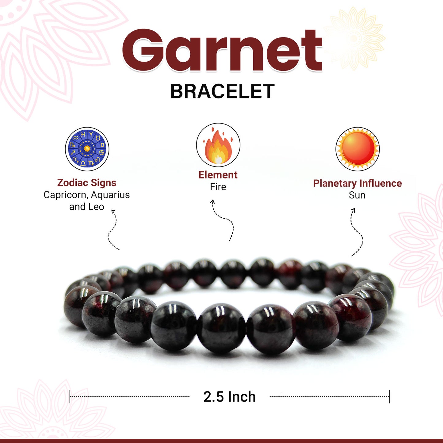 Garnet Bracelet