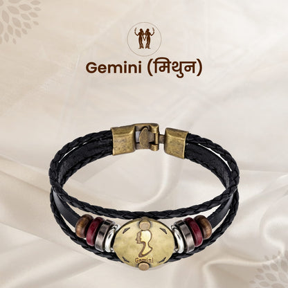Zodiac Bracelet Collection with 12 Constellation Signs