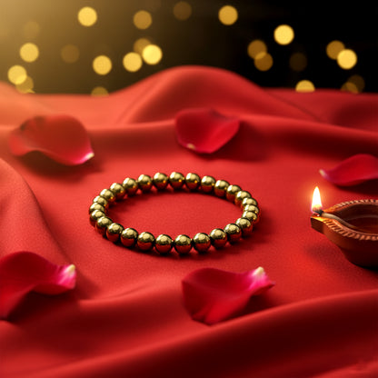 Hematite Wealth Bracelet - (8mm)