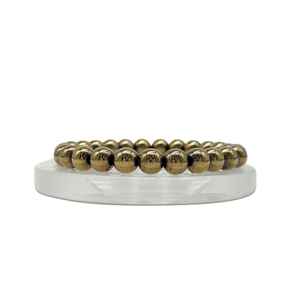 Hematite Wealth Bracelet - (8mm)