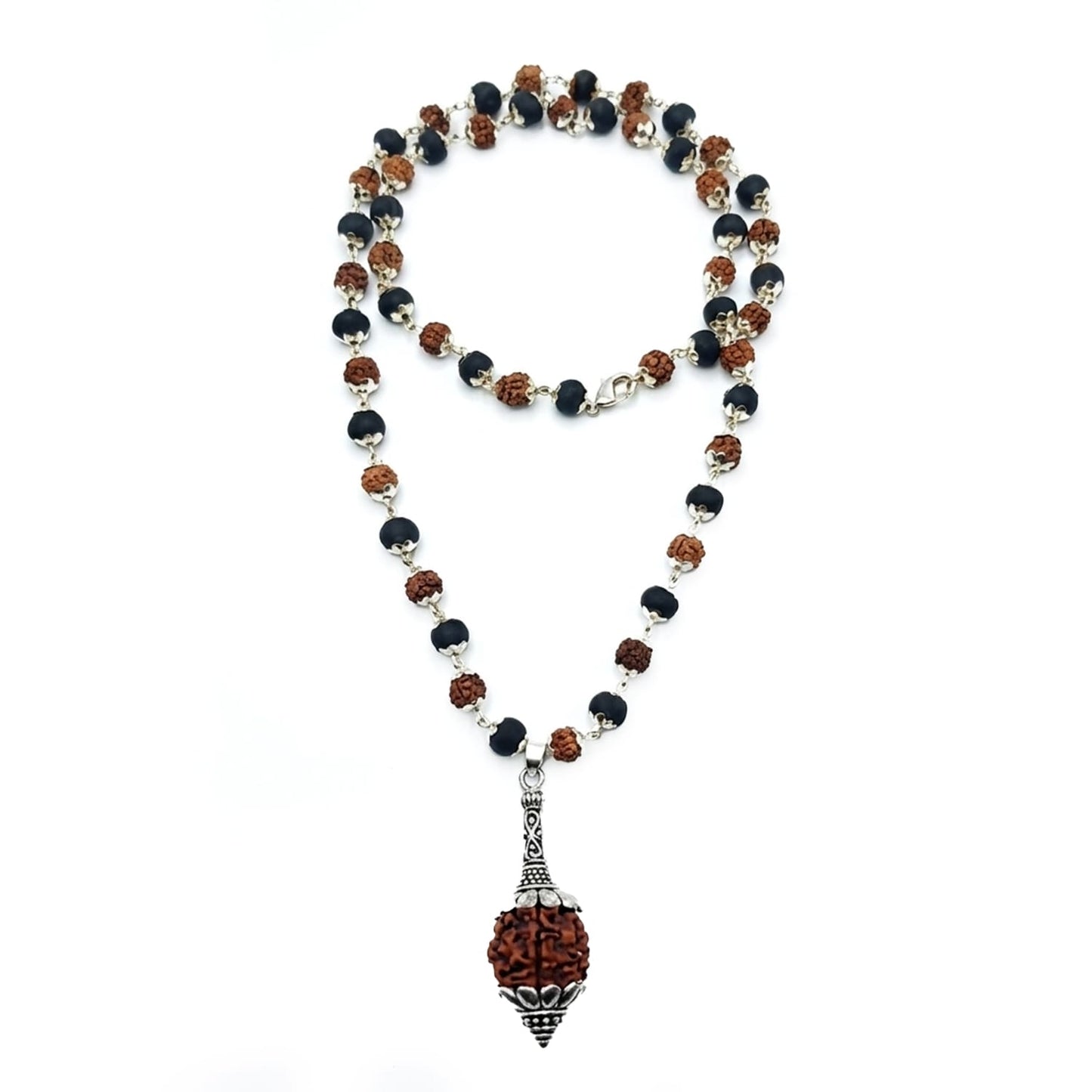 Hanuman Gada Rudraksha Karungali Mala