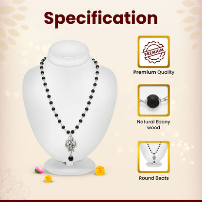 Karungali Shiva Om Mala – Protection, Peace & Positive Energy Bracelet