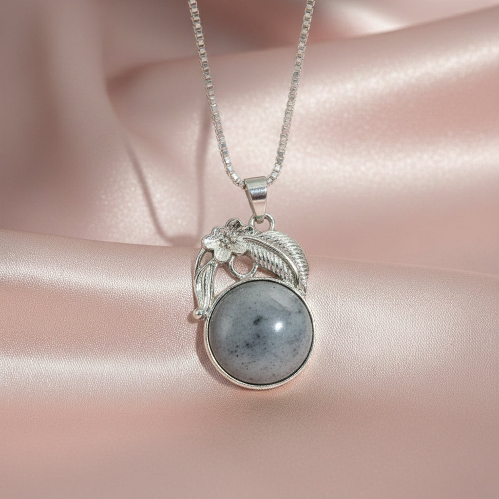 Labradorite Crystal Pendant