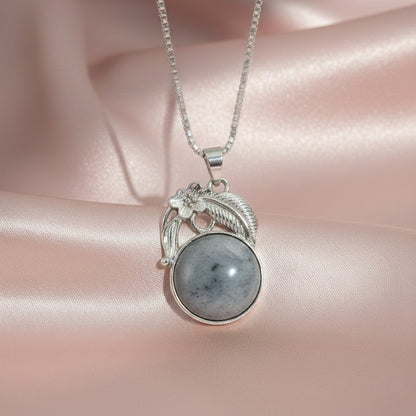 Labradorite Crystal Pendant