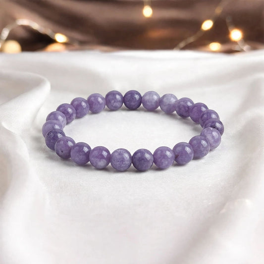 Lapidolite New Crystal Bracelet