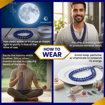 Lapis Lazuli Mala