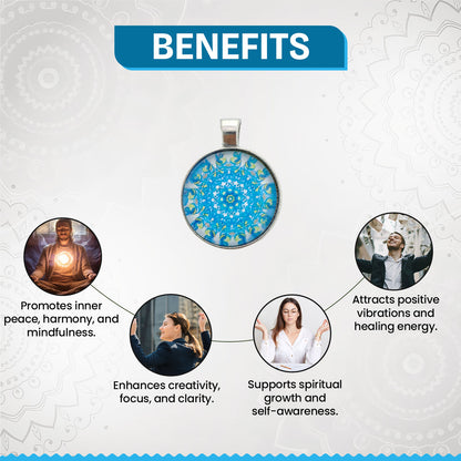 Mandala Healing Pendant