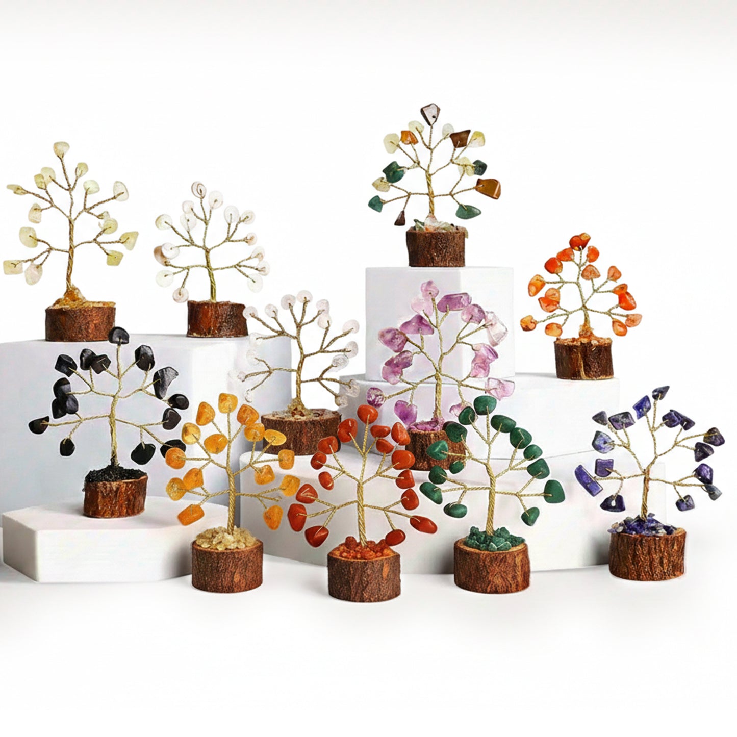 Mini Crystal Tree Set
