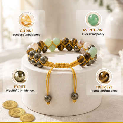 Money Magnet Double Tie-Up Fusion Band