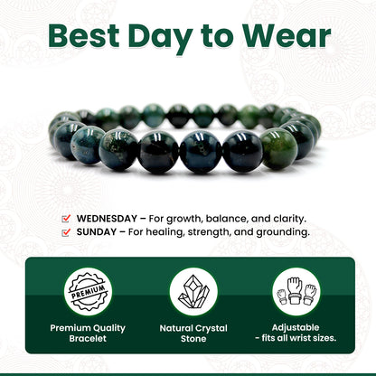 Moss Agate Bracelet