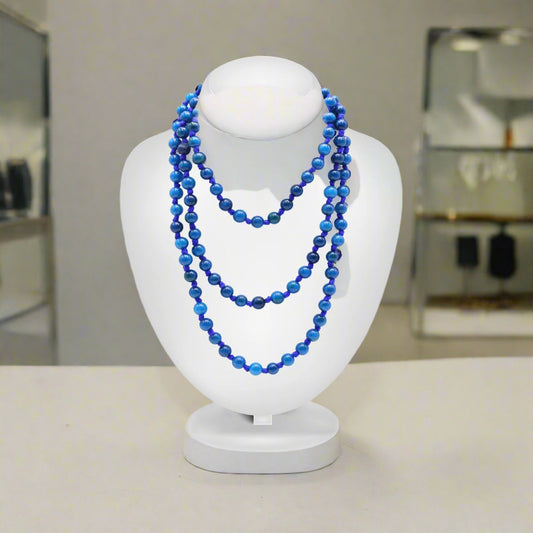 Neon Apatite Mala