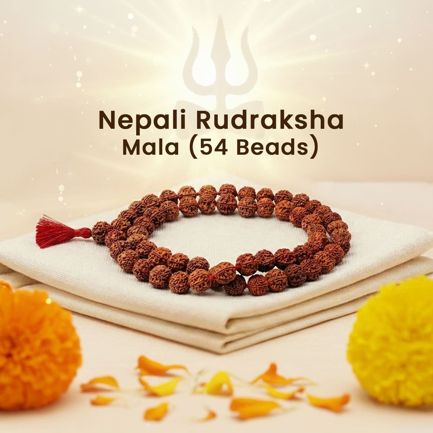Nepali Rudraksha Mala (54 Beads)