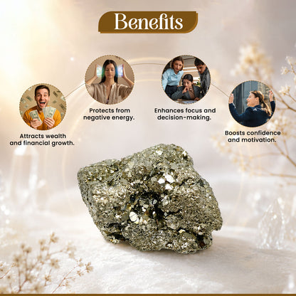 Pyrite Stone for Wealth