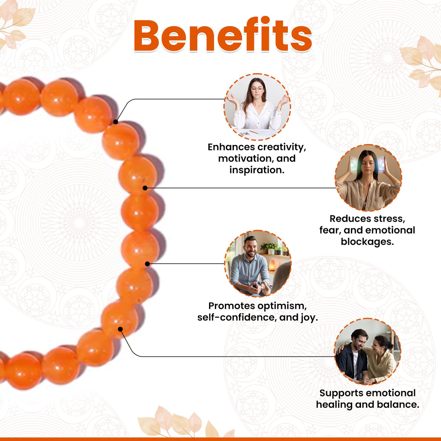 Original Orange Aventurine Bracelet