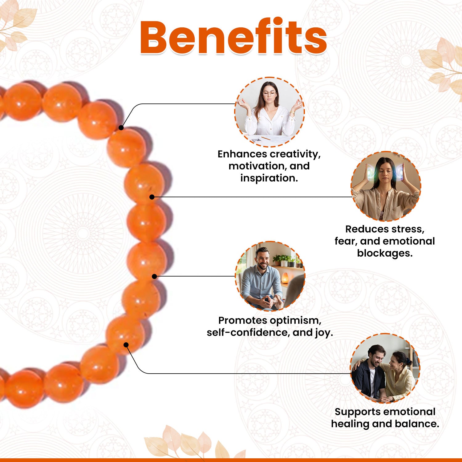 Original Orange Aventurine Bracelet