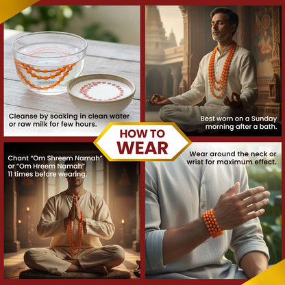 How To Wear Orange Aventurine Mala